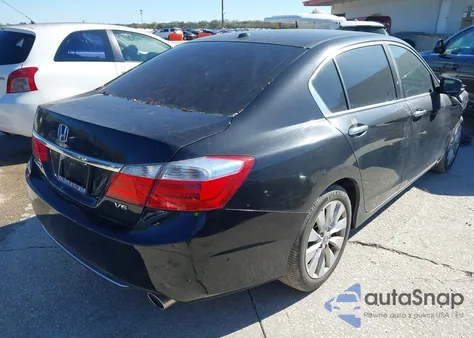 2014 Honda Accord Ex-L V-6 from USA, damaged, VIN 1HGCR3F86EA025277